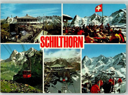 Delcampe - Schilthorn Mürren - Seilbahn Skifahrer Winter Piz Gloria Hüttenstempel... - 39693715 - Sonstige & Ohne Zuordnung