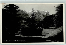 Delcampe - 6083 Hasliberg Hohfluh 1937 - Haslibergstrasse Mit Wetterhorngruppe - 10389340 - Hasliberg