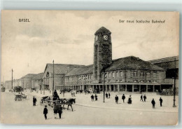 Delcampe - 4000 Basel Bâle - Neuer Badischer Bahnhof Pferdekutsche - 10590198 - Basel