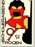 Delcampe - 9043 Trogen 1952 Künstlerkarte Kantonschule Schülerabend - 13553009 - Trogen