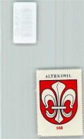 Delcampe - 1715 Alterswil FR - Vignette Wappen Kaffee Hag Ca 1920-1940 Lilie - 10408415 - Other & Unclassified