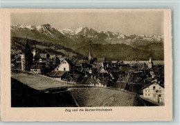 Delcampe - 6300 Zug Zugo - Und Die Berner-Hochalpen - 11085194 - Zug
