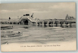 Delcampe - 1200 Genève Genf - Bise Glaciale Jetee Des Eaux Vives - 39409639 - Genève