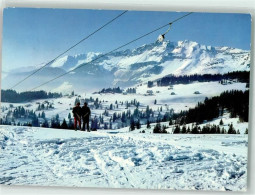 Delcampe - 8873 Amden Foto AK Winter Skifahrer Bügellift Leistkamm Foto Gross Matts... - 39692332 - Amden