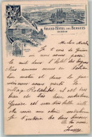 Delcampe - 1200 Genève Genf 1905 Lithographie Grand Hotel Des Bergues - 13650708 - Genève