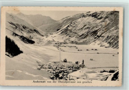 Delcampe - 6490 Andermatt - Von Der Oberalpstrasse Aus Gesehen Winter Feldpost - 11062255 - Andermatt