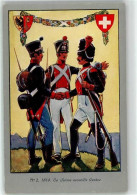 Delcampe - 1200 Genève Genf Lithographie Genf 1814 Uniform - 52020626 - Genève