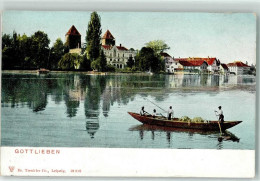 Delcampe - 8274 Gottlieben Gebrauchsspuren Fischerboot - 10598155 - Gottlieben