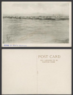Delcampe - Pakistan India Old Postcard Peshawar Bridge Of Boats River Scene, Pontoon Bridge - Non Classés