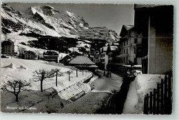 Delcampe - 3823 Wengen 1948 Foto AK Winter - 38021749 - Wengen