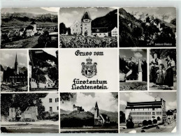 Delcampe - 9490 Vaduz - Kirche Denkmal Rathaus Tracht Schloss - 52131600 - Liechtenstein