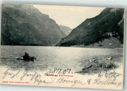 Delcampe - 8750 Klöntal 1907 - See Bahnpost Zug 2285 Strecke 27 - 39692775 - Linthal