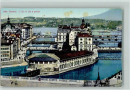 Delcampe - 1200 Genève Genf - Die Insel U. Die 6 Brücken - 10159195 - Genève