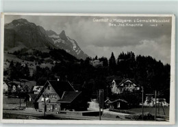Delcampe - 9057 Weissbad Foto AK Gasthaus Metzgerei Zum Gemsle - 13127755 - Weissbad 