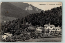 Delcampe - 4438 Langenbruck - 1910 Sanatorium Erzenberg - 10393909 - Langenbruck