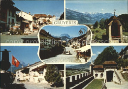 Delcampe - Gruyeres FR Sdadtansichten - Other & Unclassified
