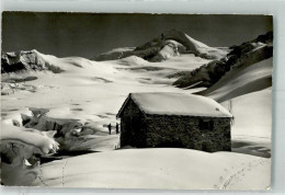 Delcampe - 3906 Saas-Fee Winter Hüttenstempel Langefluh - 38193610 - Saas-Fee