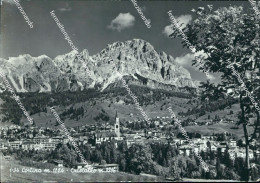 Delcampe - S764 Cartolina Cortina Cristallo Spedita Provincia Di Belluno - Belluno