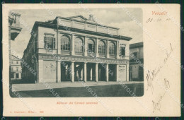 Delcampe - Vercelli Città SCOLLATA Cartolina QZ2219 - Vercelli
