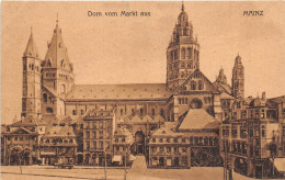 Delcampe - B94865 Mainz Dom Vom Markt Aus Germany - Sonstige & Ohne Zuordnung