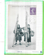 Delcampe - PECHEUSE DE CREVETTES DE LA MER DU NORD - VUE TRES RARE - SAIN 1 - - Fischerei
