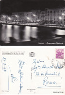 Delcampe - # TRAPANI: LUNGOMARE - Notturno  1962 - Trapani