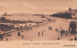 Delcampe - # TRAPANI: MARINA- VIALE REGINA ELENA - Trapani