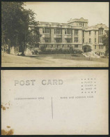 Delcampe - Building Trees Steps Entrance Coat Of Arms Old Postcard - Non Classés
