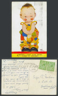 Delcampe - MABEL LUCIE ATTWELL 1931 Old Postcard Good Luck Often Comes In Patches! No. 1808 - Non Classés