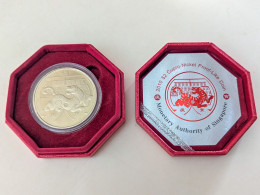 Delcampe - Singapore 2010 - $2 Lunar Year Of The Tiger - Cupro-Nickel - Proof-Like Coin - Singapour