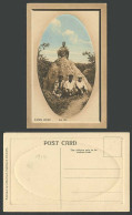Delcampe - Sierra Leone C.1910 Old Postcard ANT HILL Anthill - Native Black Young Men & Boy - Non Classés