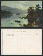 Delcampe - LOCH LOMOND Lake Boat Boating E. Longstaffe Artist Signed Old Art Drawn Postcard - Non Classés