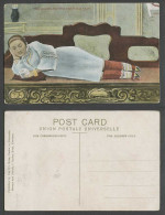 Delcampe - China Old Postcard Shanghai Rich Chinese Lady Woman Reading A Book, Foot Binding - China