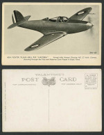 Delcampe - New Fighter Plane Bell P39 Aircobra Armour Piercing H.E.37 M.M. Old Postcard - Altri & Non Classificati