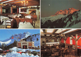 Delcampe - CPSM Restaurant De La Télécabine-Les Corsets-Val D'Illiez-RARE-Multivues-Multi-vues   L4805 - Val-d'Illiez 