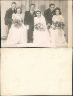 Delcampe - Foto  Hochzeit Wedding Drei Brautpare 1938 Privatfoto - Hochzeiten