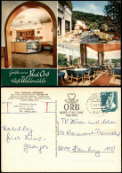 Delcampe - Ansichtskarte Bad Orb Café Restaurant Waldmühle (Mehrbildkarte) 1979 - Bad Orb