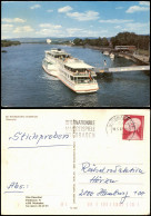 Delcampe - Biebrich-Wiesbaden  Personenschiffahrt Rhein Ufer Schiff Schiffsanleger 1981 - Wiesbaden