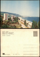 Delcampe - Warna Варна Blick Zum Strand Златни пясъци - Общ изглед 1970 - Bulgarien