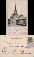 Delcampe - Postcard Troppau Opava Oberring, Geschäfte 1903 - Repubblica Ceca