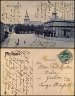 Delcampe - Ansichtskarte Boizenburg (Elbe) Marktplatz 1908 - Boizenburg