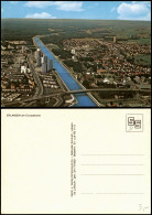 Delcampe - Ansichtskarte Erlangen Luftbild Luftaufnahme Partie Am Europakanal 1975 - Erlangen