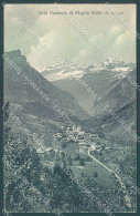 Delcampe - Vercelli Alagna Valsesia PIEGHE Cartolina JK2099 - Vercelli