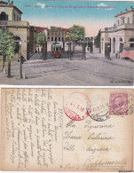 Delcampe - # TREVISO:  BARRIERA VITTORIO EMANUELE E STAZIONE FERROVIARIA  1918 - Treviso