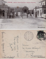 Delcampe - # TREVISO:  BARRIERA VITTORIO EMANUELE E STAZIONE FERROVIARIA (2)  1916 - Treviso