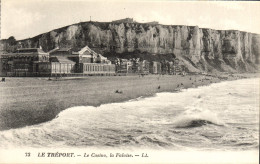 Delcampe - CPA Le Treport Le Casino La Falaise - Le Treport