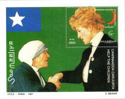 Delcampe - Somali 1997 Diana Theresa Nobel Prize - Autres & Non Classés