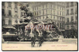 Delcampe - CPA Lyon Fontaine Bartholdi - Lyon 1