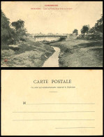 Delcampe - Cambodia Old Postcard PNOM-PENH Canal De Verneville Pont Sur Le Quai Bridge Quay - Cambodge