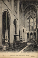 Delcampe - CPA Paris Eglise Saint Gervais La Nef - Kirchen